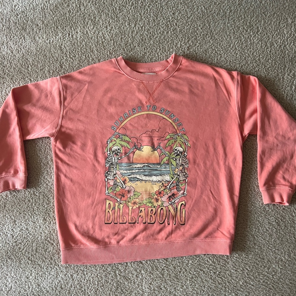Billabong girls crew neck size medium